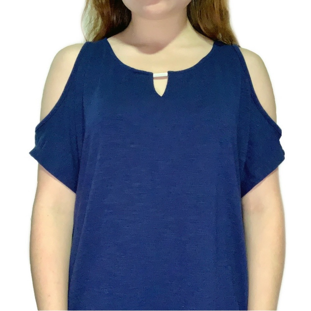 💙 Navy Blue Blouse Small Jones New York